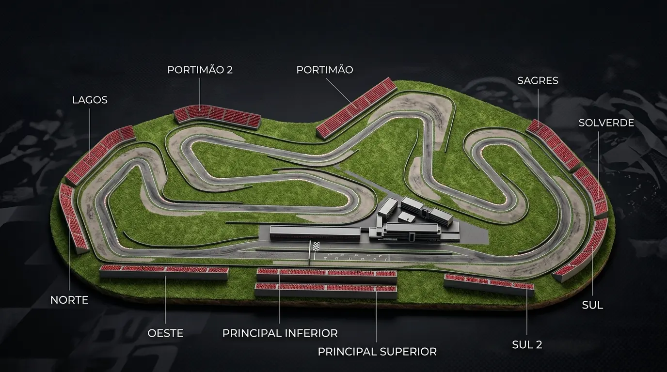 Algarve International Circuit MotoGP motorcycle transport UK to Portugal