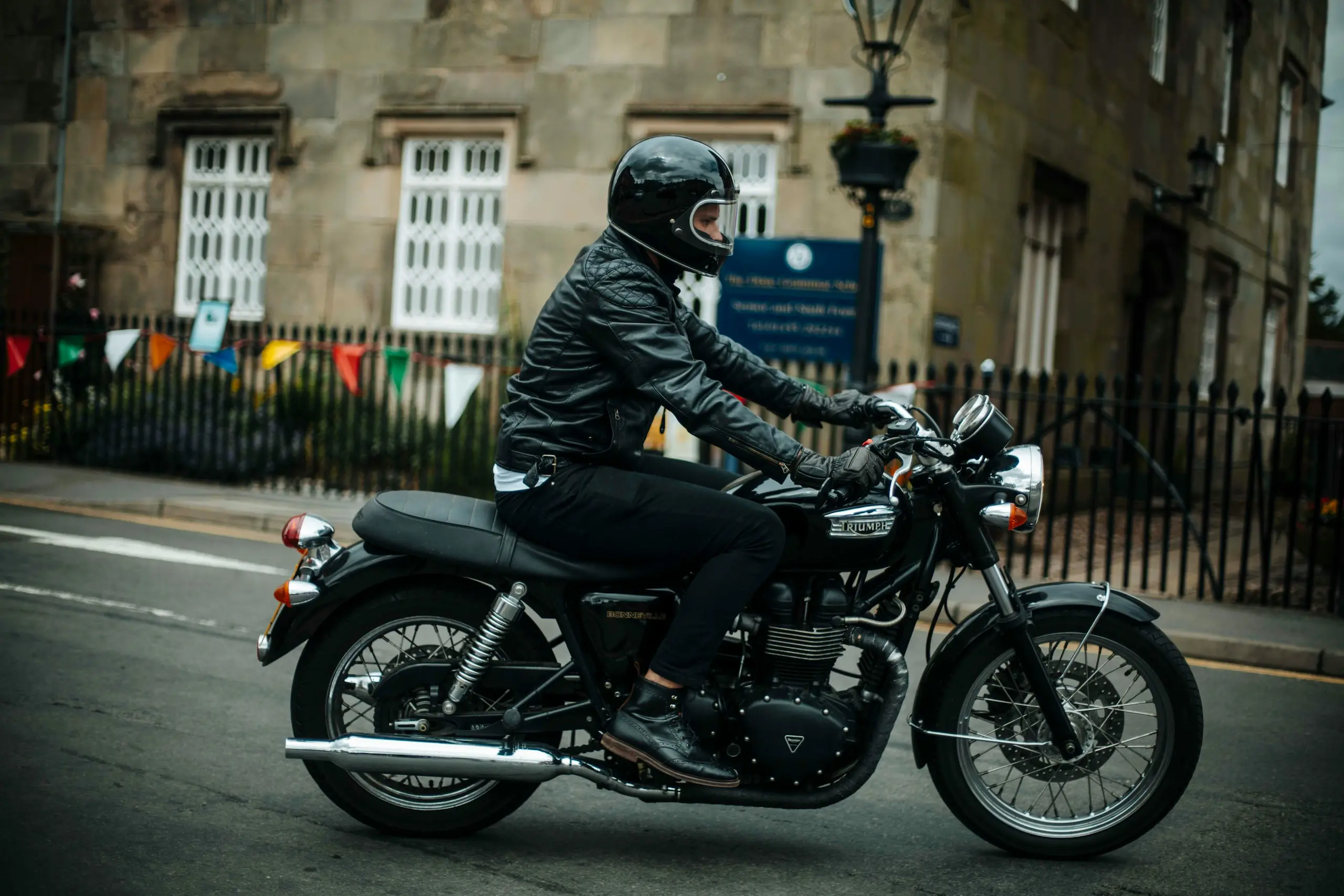 Motorcycle transport scene for UK to Benalmadena page