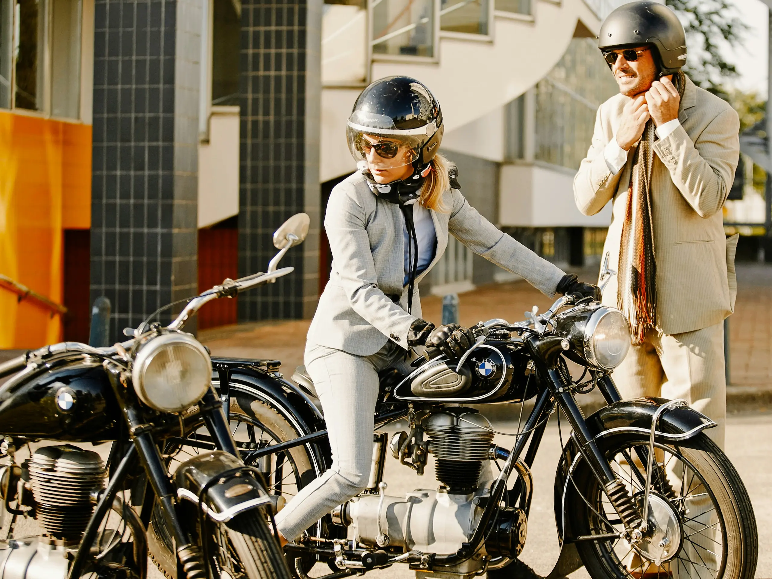 Motorcycle transport scene for UK to Gibraltar page