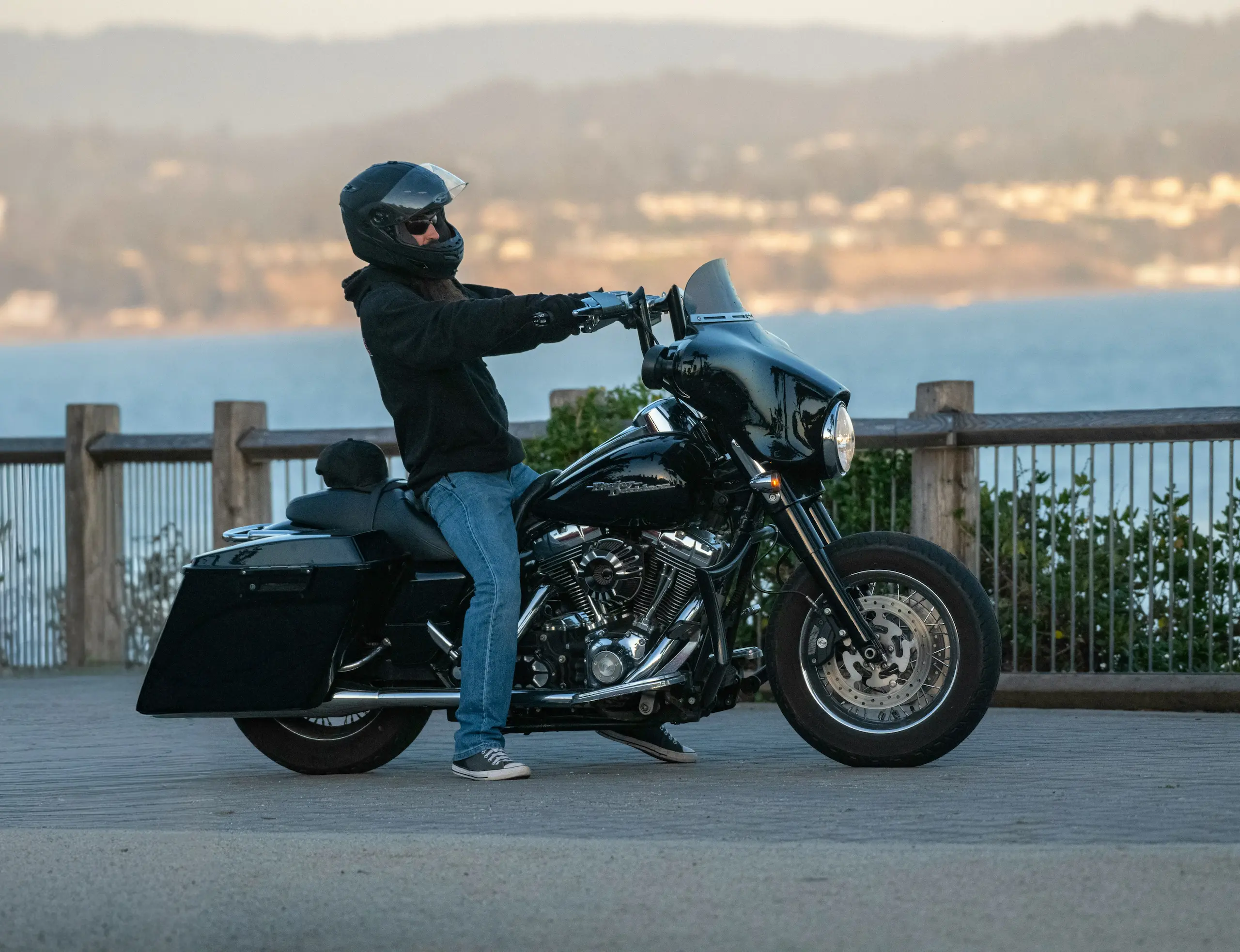 Motorcycle transport scene for UK to Sotogrande page