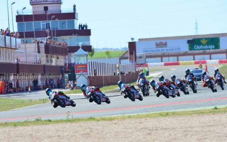 Albacete Circuit track day motorcycle transport UK Spain