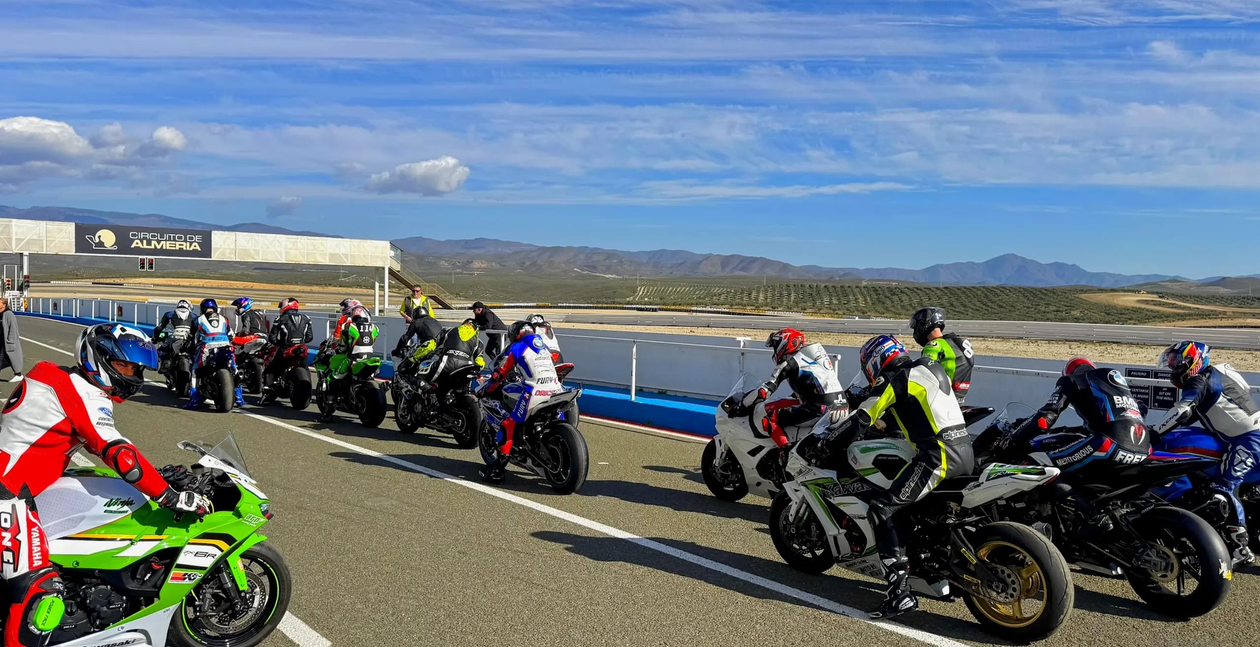 Motorcycle transport UK to Almeria Circuit
