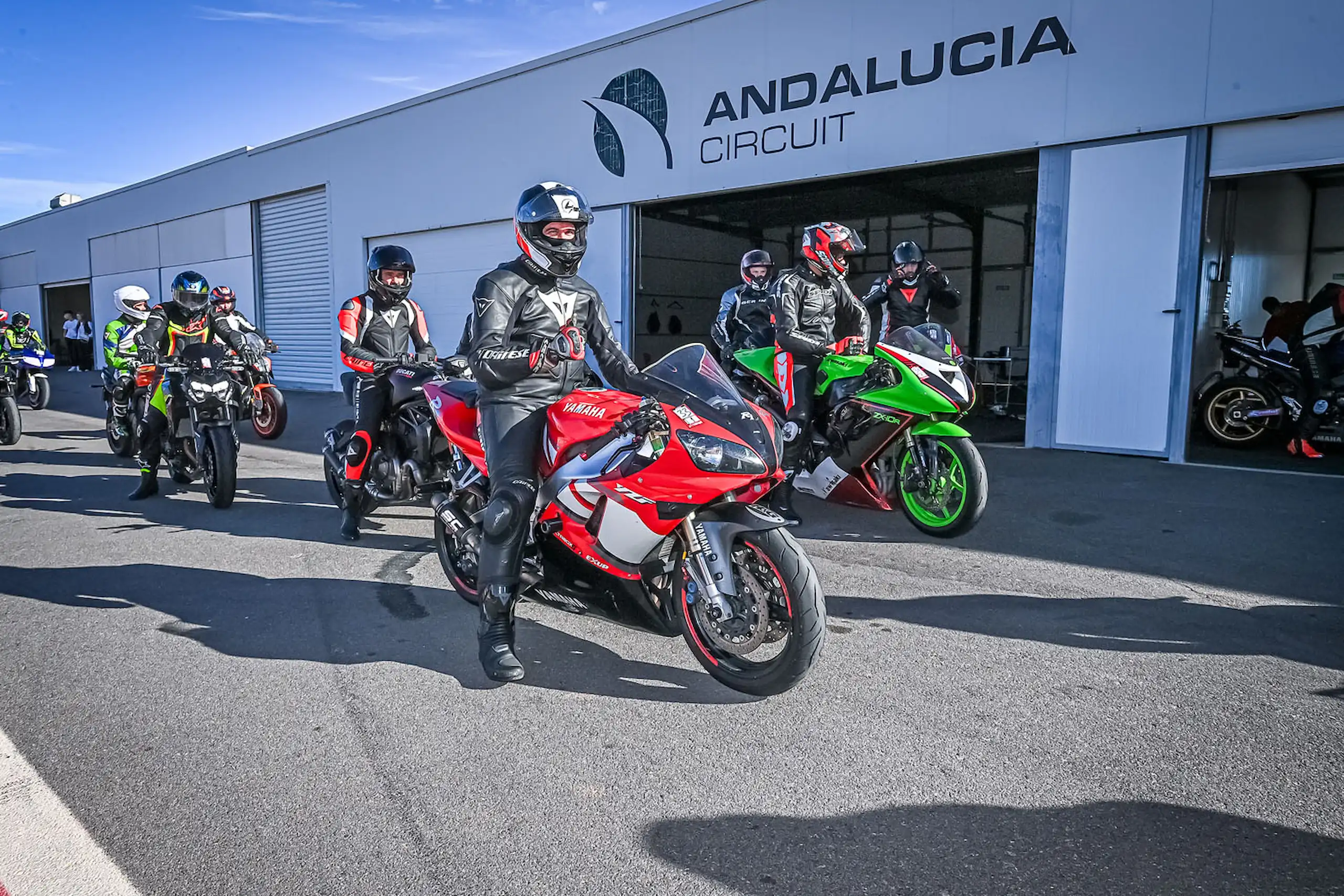 Motorcycle transport UK to Andalucia Circuit