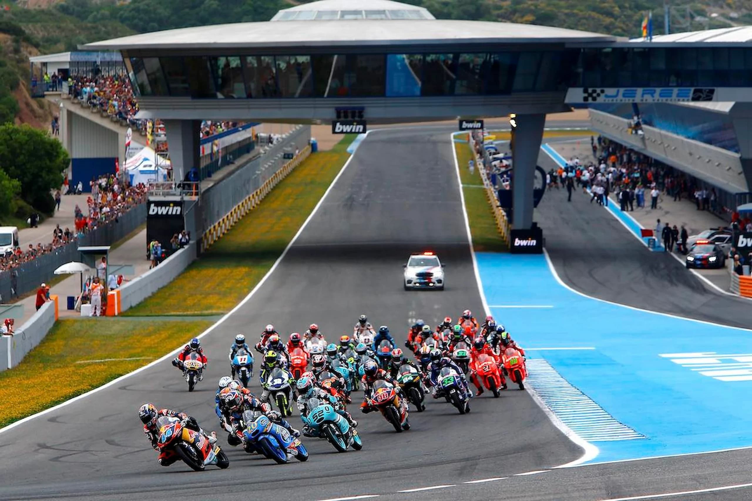 Motorcycle transport UK to Jerez Circuit