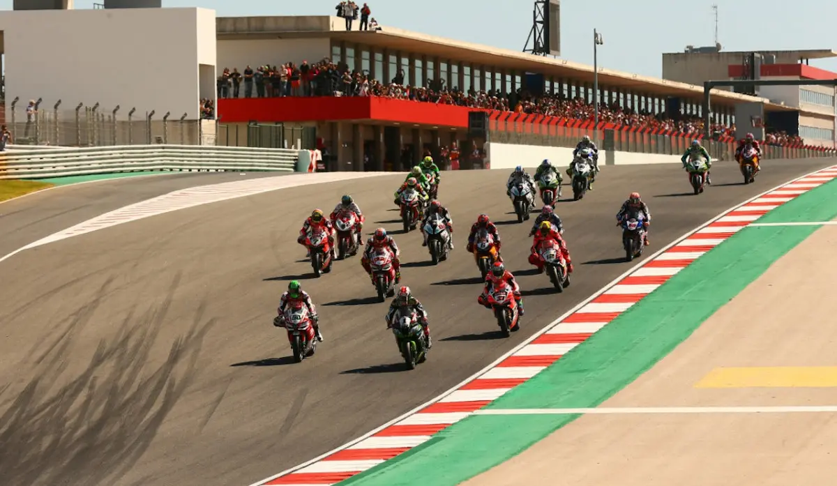 Algarve International Circuit near Portimao for UK riders using fly-and-ride motorcycle transport